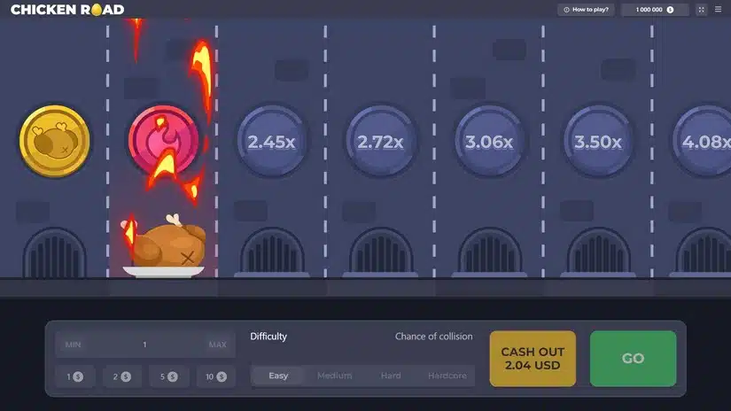 گیم کیسے کام کرتی ہے Chicken Road